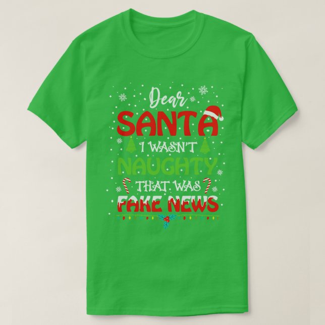 T-shirt Noël drôle (20) (Design devant)