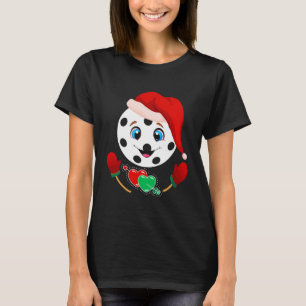 T-shirt Noël drôle de Pickleball