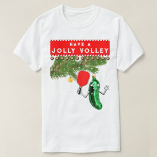 T-shirt Noël drôle de Pickleball
