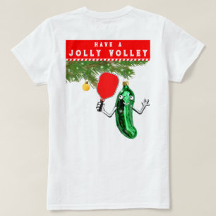 T-shirt Noël drôle de Pickleball