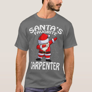 T-shirt Noël du centre favori de Santas