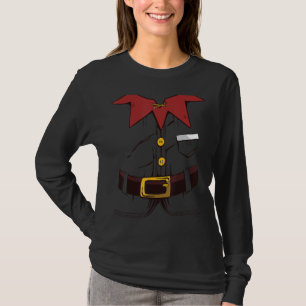 T-shirt Noël Du Costume Elf père Noël Pour Enfants & Publi