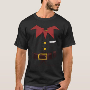 T-shirt Noël Du Costume Elf père Noël Pour Enfants & Publi