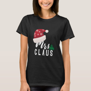 T-shirt Noël du couple M. Claus et Mme Claus