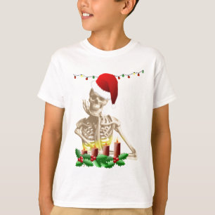 T-shirt noël du crâne