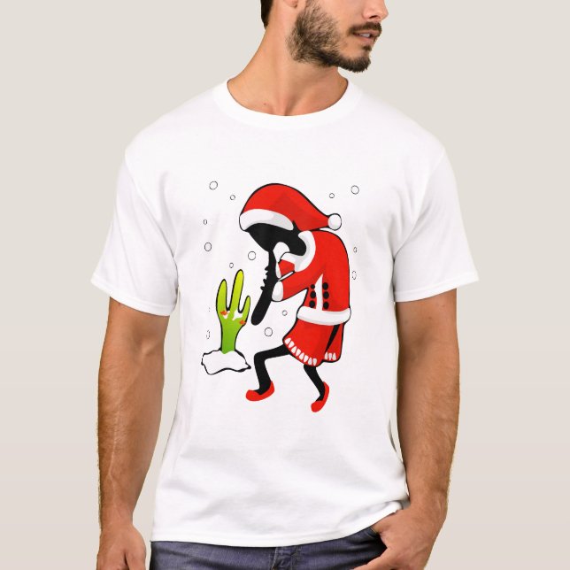 T-shirt Noël du désert de KokoSantaPelli (Devant)