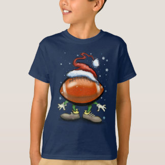 T-shirt Noël du football