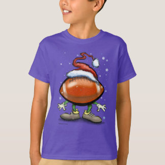 T-shirt Noël du football
