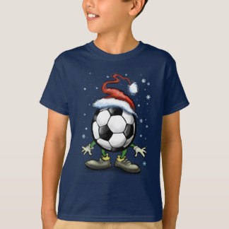 T-shirt Noël du football