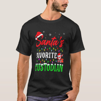 T-shirt Noël du Gardien favori Père Noël