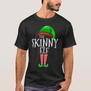 T-shirt Noël du groupe de jumelage des elfes maigres