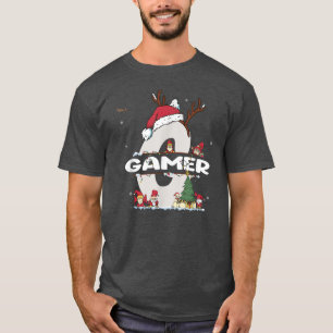 T-shirt Noël du joueur avec Nom du joueur pour les Noël dr