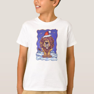 T-shirt Noël du lion