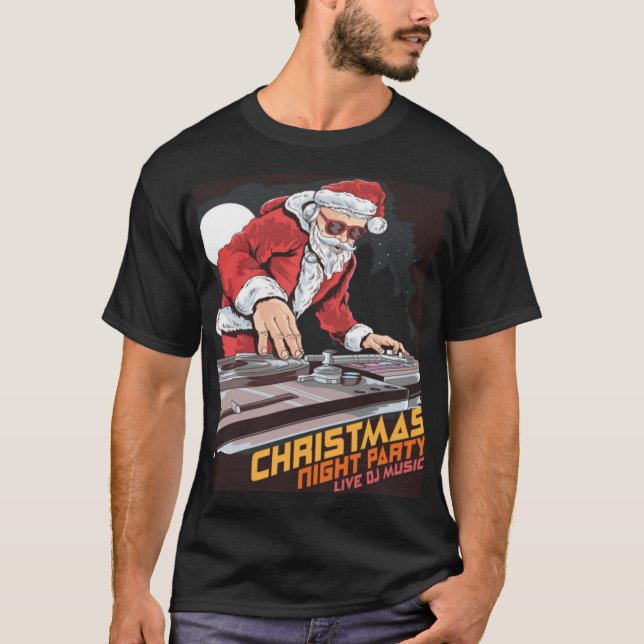 T-shirt Noël du Père Noël (Devant)