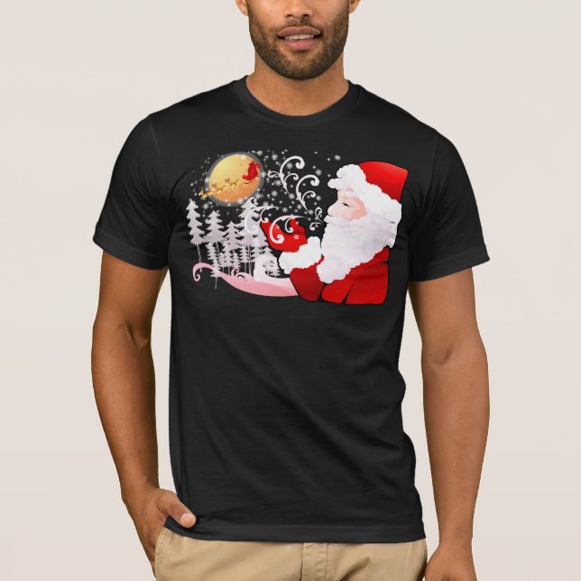 T-shirt Noël du père noël (Devant)
