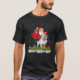 T-shirt Noël du Père Noël à cheval