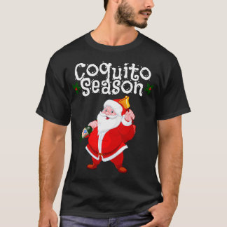 T-shirt Noël du Père Noël amusant Porto Rico Coquito S