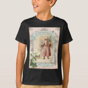 T-shirt Noël du Père Noël de l'époque victorienne
