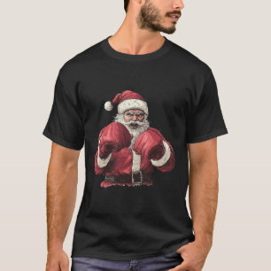 T-shirt Noël du Père Noël en boîte - Les Fêtes d'hiver