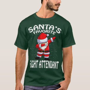 T-shirt Noël du préposé aux vols favori de Santas