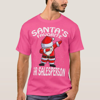 T-shirt Noël du vendeur favori de Santas