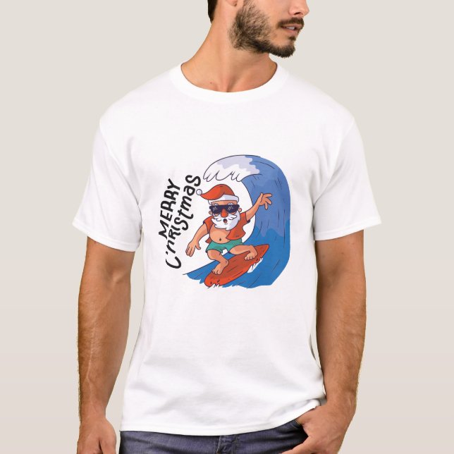 T-shirt Noël en juillet (Devant)