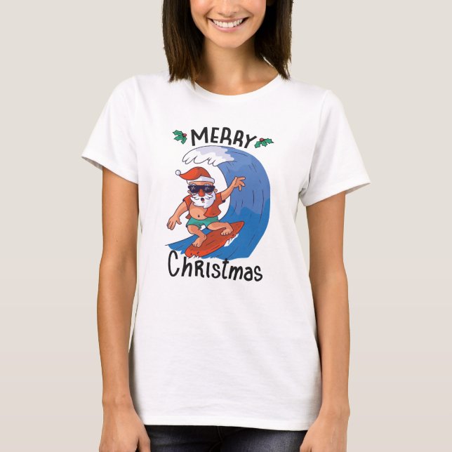 T-shirt Noël en juillet (Devant)
