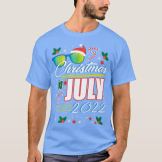 T-shirt Noël En Juillet 2022 Premium