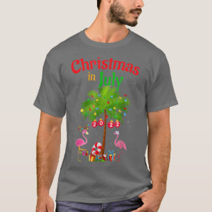 T-shirt Noël En juillet 2022 s pour les femmes Funny Pink