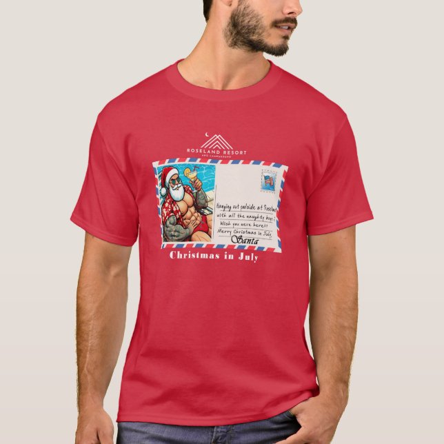 T-Shirt Noël en juillet 2025 (Devant)