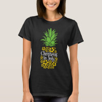 Noël En Juillet Drôle Été Vacances Ananas