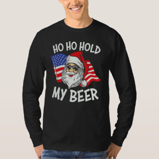 T-shirt Noël en juillet Santa Ho Ho 4ème Noël Mignon Graph