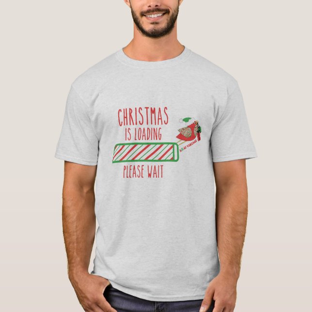 T-shirt Noël est en cours de chargement (Devant)