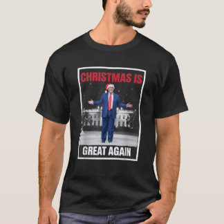 T-shirt Noël est grand à nouveau Noël Pyjamas Drôle Trump