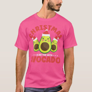 T-shirt Noël est meilleur avec Avocado219