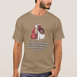 T-shirt Noël et amis amoureux