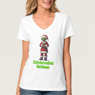 T-shirt Noël extra-terrestre