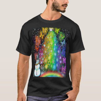 T-Shirt Noël Faeries Arc-en-Ciel
