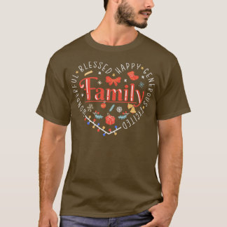 T-shirt Noël familial1