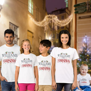 T-shirt Noël familial joli