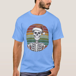 T-shirt Noël Famille Skeleton