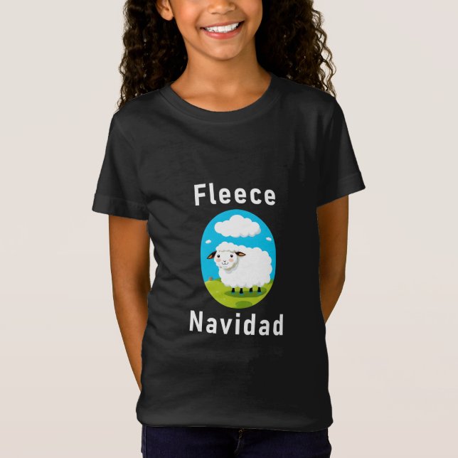 T-Shirt Noël "Fleece Navidad" (Devant)