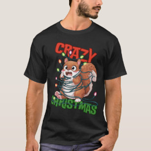 T-shirt Noël fou : Écureuil frustré