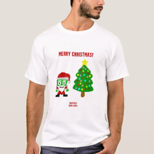T-shirt Noël FrankenFromage Hommes White Basic T Shirt