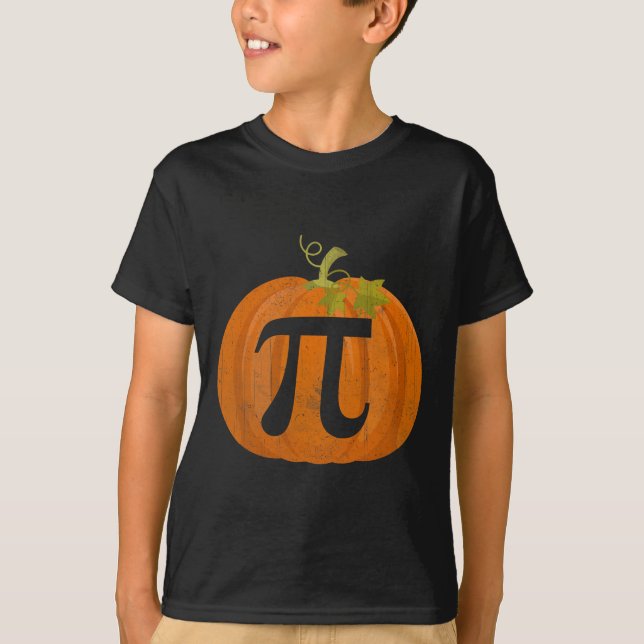 T-shirt Noël - Fun Math Geek Math Citrouille Pie (Devant)