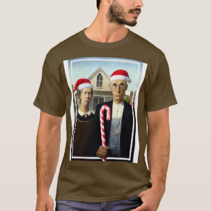 T-shirt Noël gothique américain