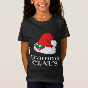 T-Shirt Noël Grammie Claus Correspondant Pyjama Santa Chap