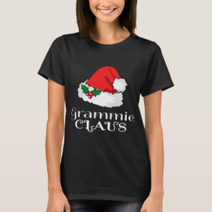 T-shirt Noël Grammie Claus Correspondant Pyjama Santa Chap