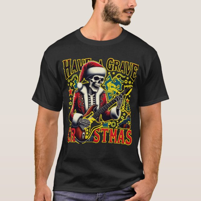T-shirt noël grave (Devant)