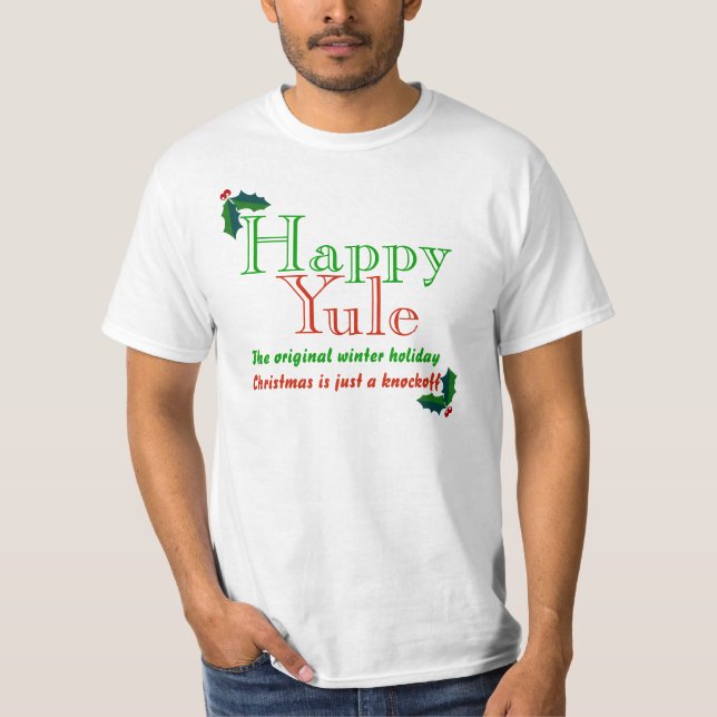 T-shirt Noël heureux (Devant)